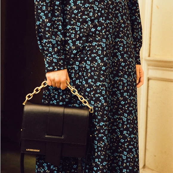 Andersson Bell Anes Classic Logo Chain Bag Black EXCELLENT COMDITION!!! LIKE NEW - Picture 12 of 13